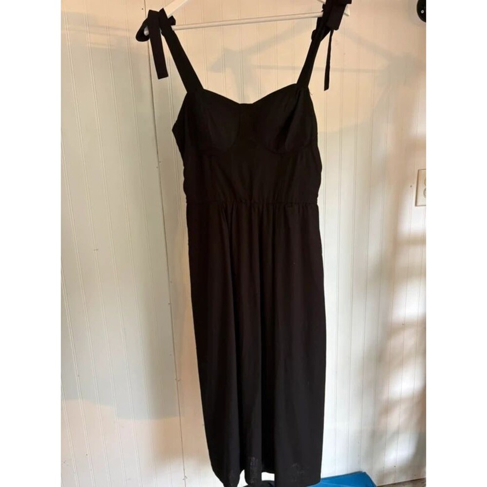 Lauren Conrad medium linen blend dress